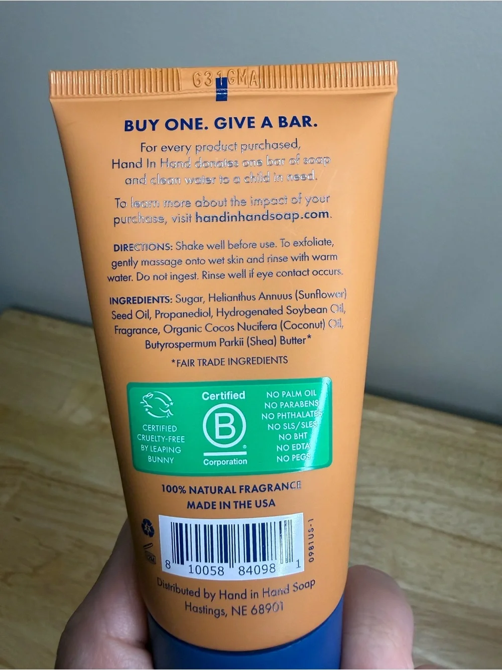 Hand in Hand Sugar Scrub, Bar Soap, and Juniper Berry Hand Cream